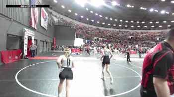 112 lbs Champ. Round 2 - Keira Richter, Princeton Wrestling Club vs Kaina Westlie, Holmen Viking Wrestling Club