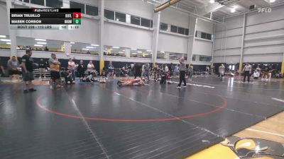 110 lbs Consi Of 8 #2 - Brian Trujillo, Butler vs Masen Corson, Browns Mills