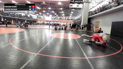 157 lbs Champ. Round 1 - Holden Bowe, Atchison vs Chase Wilson, MO West