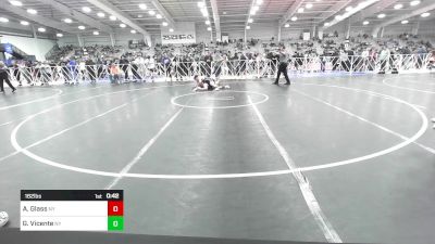 182 lbs Consi Of 16 #2 - Anthony Glass, NY vs Gavyn Vicente, NY