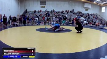 155 lbs Round 2 - Paige Cook, Intense Wrestling Club vs Rhaigyn Trenary, The Fort Hammers Wrestling