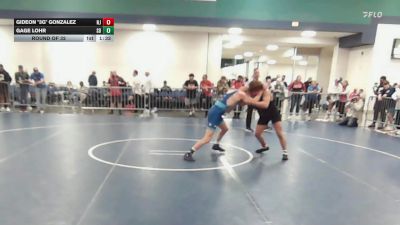 144 lbs Round Of 32 - Gideon "3G" Gonzalez, NJ vs Gage Lohr, SD