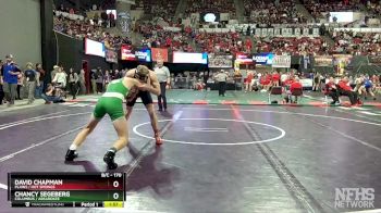 Champ. Round 1 - David Chapman, Plains / Hot Springs vs Chancy Segeberg, Columbus / Absarokee