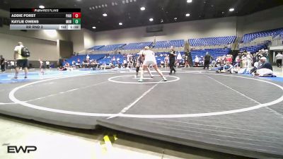 155-166 lbs Rr Rnd 3 - Addie Forst, Paris Wrestling Club vs Kaylie Owens, Mighty Bluebirds