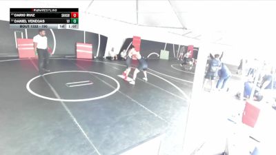 190 lbs Champ. Round 2 - Dario Ruiz, South Hills High School Wrestl vs Daniel Venegas, Victor Villians