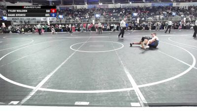 150 lbs Consolation - Tyler Walden, Elgin Wrestling vs Hank Stortz, Outlaw Wrestling Club