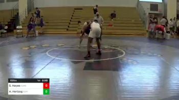 189 lbs Consolation - Gabriel Hayes, Cumberland Valley vs Hunter Hertzog, Northern