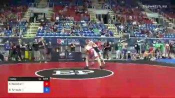 152 lbs Round Of 128 - Trenton Wachter, Michigan vs Brody Arrants, Nebraska