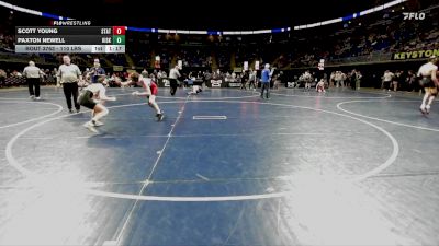 110 lbs Consy 2 - Scott Young, State College vs Paxton Newell, Kiski Area