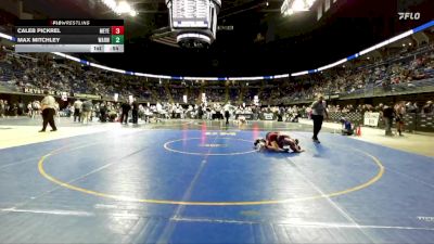 124 lbs Consy 2 - Caleb Pickrel, Meyersdale vs Max Mitchley, Warwick