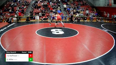 152 lbs Cons. Round 6 - Scott Huffmyer, North Catholic vs Connor Riffer, United Hs