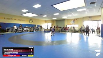 49kg/52kg Round 1 - Troy Nejib, Community Youth Center - Conco vs Vincent Ramirez, Unattached