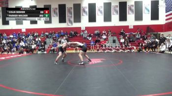 165 lbs Semifinal - Parker Mulder, AP-GC vs Colin Sesker, Clarion-Goldfield-Dows