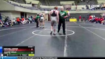 220 lbs Round 1 (4 Team) - Hunter Wells, Liberty vs Mitchell Grider, Ankeny Centennial