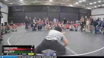 65 lbs Derik Kiefer, Team Bear Red vs Cason Sanford, Roundtree