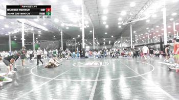 122 lbs Rr Rnd 3 - Brayden Wenrich, Northampton - HS vs Adam Gasteratos, Pocono Mountain Regional Wrestling Club - HS