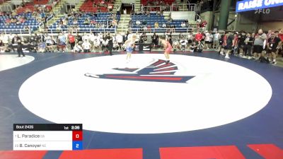 144 lbs Rnd Of 32 - Logan W. Paradice, GA vs Brayden Canoyer, NE