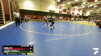 120 lbs Cons. Round 4 - Angel Lee, La Canada vs Arianna Estrella, Hesperia