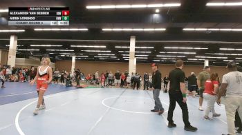 120 lbs 3rd Place Match - Jasper Barron, Spartan Mat Club vs Nathan Carmine, Amped Wrestling Club