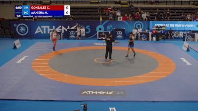69 kg 1/4 Final - Cassandra Gonzales, United States vs Manisha Manisha, India