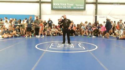 38 lbs Rr Rnd 2 - Aubrey Montes, PA West Yellow - W vs Maxine Kremski, Michigan Wrestling Academy - W