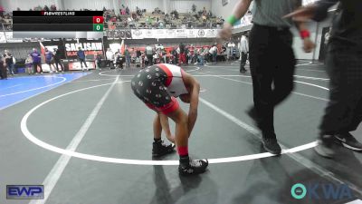 67 lbs Rr Rnd 1 - Kayson Diggs, HURRICANE WRESTLING ACADEMY vs King Walker, Tulsa Blue T Panthers