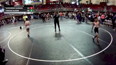 75 lbs Cons. Semi - Tristan Allison, The Best Wrestler vs Alexander Hubbard, 2TG