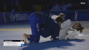 THAMARA FERREIRA SILVA vs MARIA CAROLINA BARÓN VICENTINI 2024 World Jiu-Jitsu IBJJF Championship