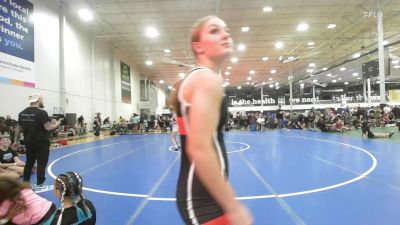 128 lbs Rr Rnd 2 - Haley Proulx, Journeymen Wrestling - Girls vs Erin Talmadge, Kraken Blue - Girls