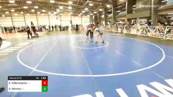 120 lbs Prelims - Gianna DiBenedetto, CA vs Alleynah Ronnau, WY