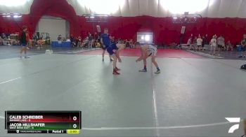 113 lbs Round 1 (16 Team) - Jacob Hillshafer, West Bend East vs Caleb Schreiber, Random Lake