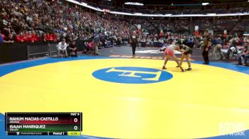 165-3A Cons. Round 2 - Nahum Macias-Castillo, Arvada vs Isaiah Manriquez, Valley