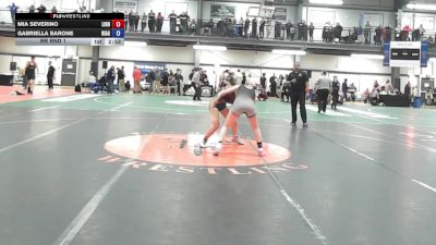 114Yellow lbs Rr Rnd 1 - Mia Severino, Lindenhurst vs Gabriella Barone, Niagara Wheatfield