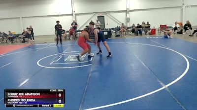 250 lbs 2nd Wrestleback (8 Team) - Bobby Joe Adamson, Tennessee vs Rhodes Molenda, Oklahoma Red