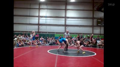 117 lbs Quarterfinals (8 Team) - Olivia Collins, Cleveland Wrestling vs Mary Prescott, Midwest Mat Catz