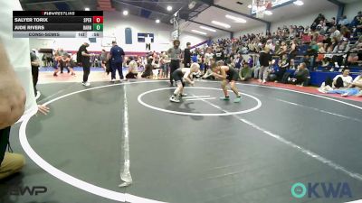70-75 lbs Consolation - Salyer Torix, Sperry Wrestling Club vs Jude Rivers, Barnsdall Youth Wrestling