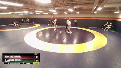 165 lbs Cons. Round 2 - Chandler Curtis, Skyridge vs Brackston Bird, Green Canyon High School