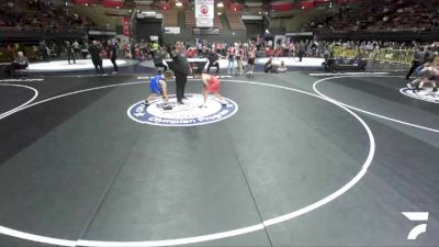 110 lbs Cons. Round 1 - Ezekiel Lopez, Bloodline Wrestling vs Mason Lopez, Vacaville Wrestling Club