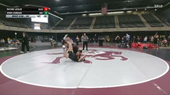 167 lbs Final - Richie Leslie, Waymart vs Josh Jordan, Uniontown