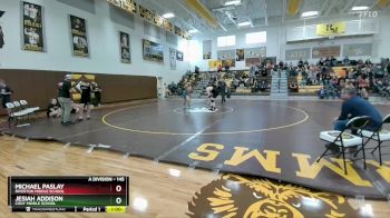 145 lbs Cons. Semi - Jesiah Addison, Cody Middle School vs Michael Paslay, Riverton Middle School