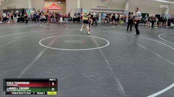 90 lbs Quarterfinal - Cole Townsend, Manchester vs Larrell Crosby, Baltimore Wrestling Club