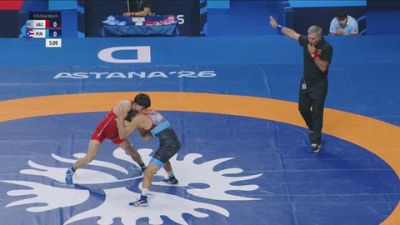 65 kg Qualif. - Agustin Alejandro Destribats, Argentina vs Joseph Andres Silva, Puerto Rico