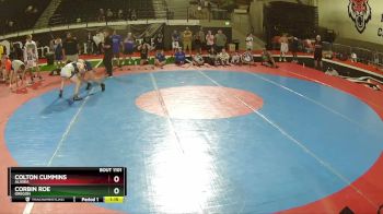 132 lbs Quarterfinal - Corbin Roe, Oregon vs Colton Cummins, Alaska