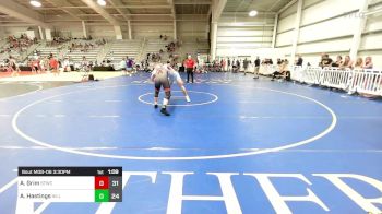 195 lbs Rr Rnd 3 - Aiden Grim, Shore Thing Sand vs Adin Hastings, Hillbilly Hammers