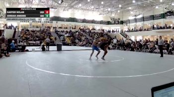 150 lbs 2nd Wrestleback (16 Team) - Jordan Amedee, Eastside Hs vs Karter Nolan, Locust Grove