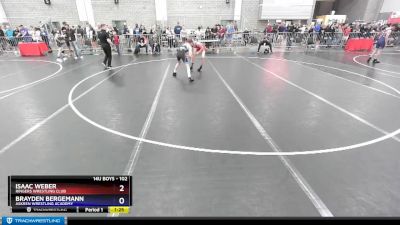 102 lbs Semifinal - Isaac Weber, Ringers Wrestling Club vs Brayden Bergemann, Askren Wrestling Academy