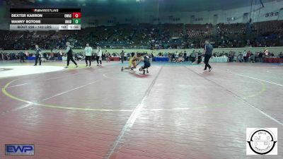 143 lbs Semifinal - Dexter Karron, Owasso vs Manny Botone, Anadarko