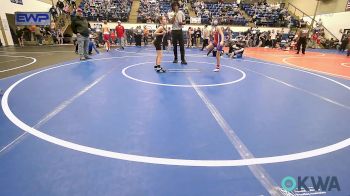 62-67 lbs Rr Rnd 3 - Ella Jabben, Caney Valley Wrestling vs Lillian Cooper, Jay Wrestling Club