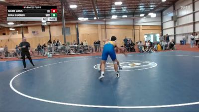 197 lbs Round 1 (6 Team) - Gabe Vasa, Eastern Oregon University (OR) vs Juan Luquin, Westcliff
