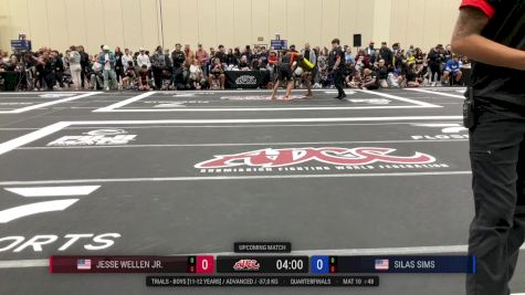 Jesse Wellen Jr. vs Silas Sims 2025 ADCC Orlando Open/Youth Trials